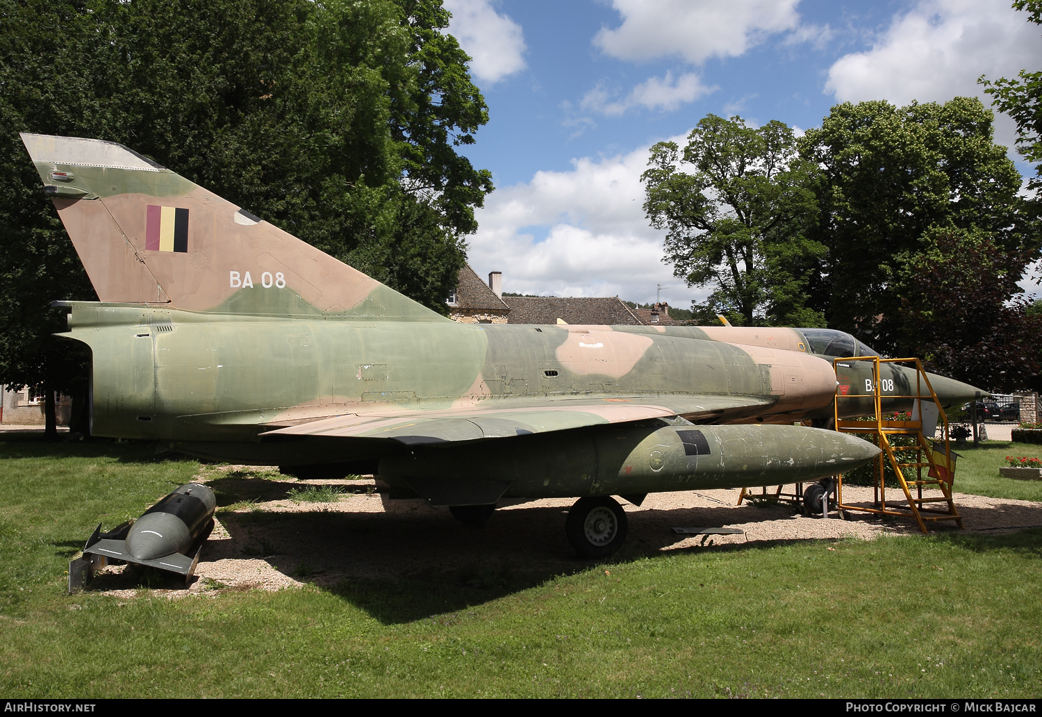 Aircraft Photo of BA08 | Dassault Mirage 5BA | Belgium - Air Force | AirHistory.net #67603