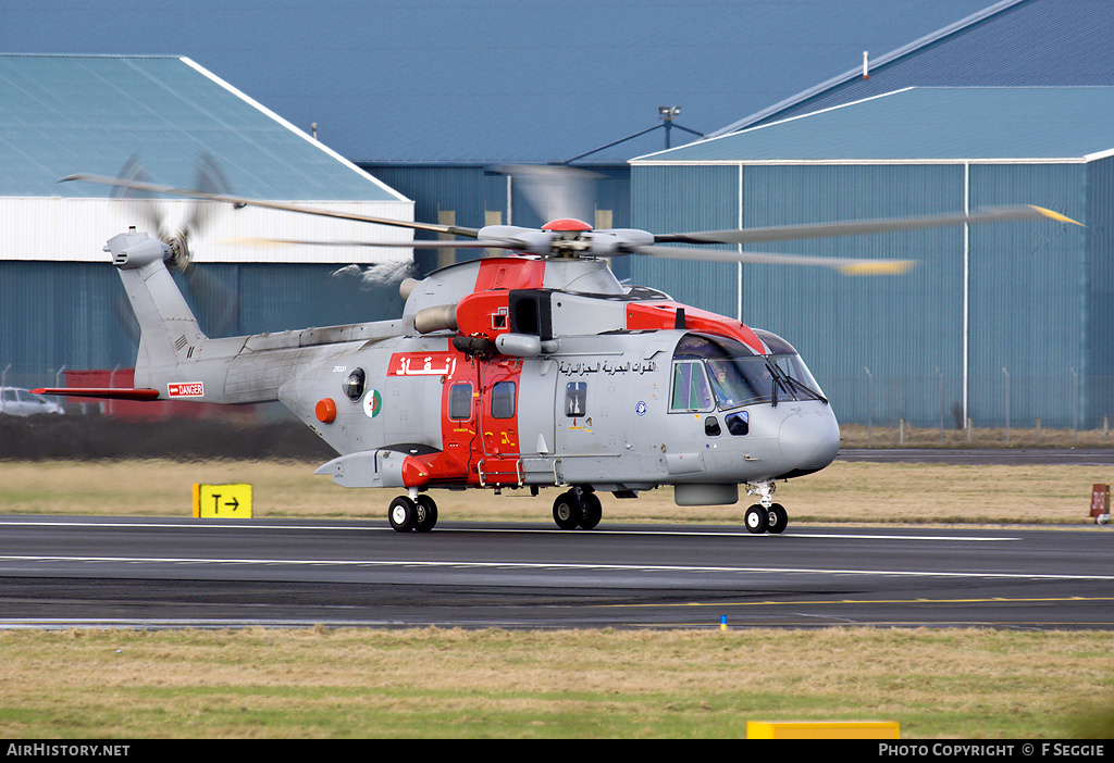 Aircraft Photo of ZR331 | AgustaWestland AW101-610 | Algeria - Navy | AirHistory.net #67620