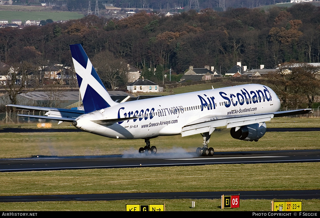 Aircraft Photo of SX-BLW | Boeing 757-236 | Air-Scotland | AirHistory.net #67621