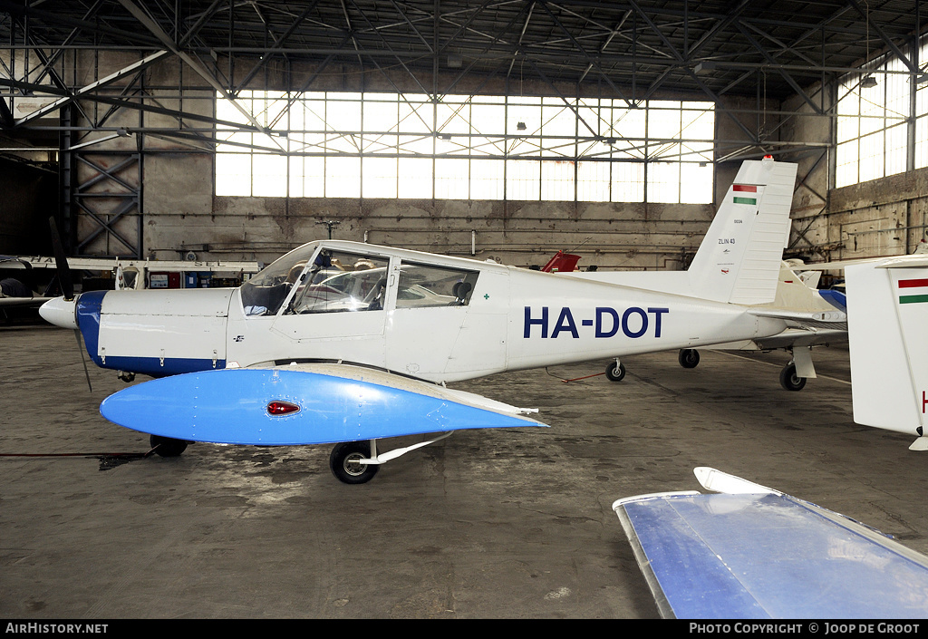 Aircraft Photo of HA-DOT | Zlin Z-43 | AirHistory.net #67623