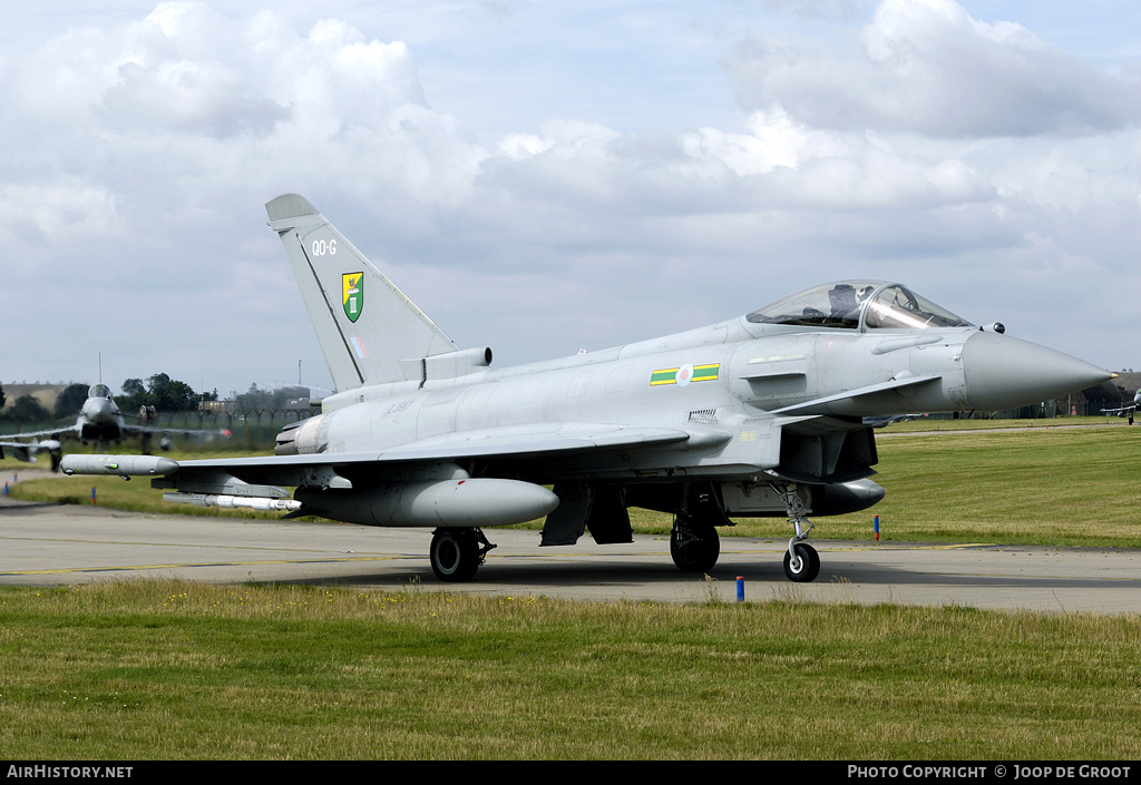 Aircraft Photo of ZJ917 | Eurofighter EF-2000 Typhoon FGR4 | UK - Air Force | AirHistory.net #67634
