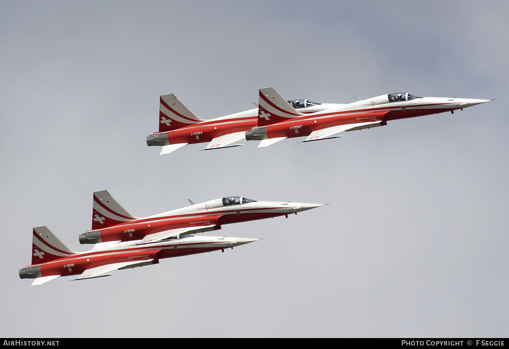 Aircraft Photo of J-3091 | Northrop F-5E Tiger II | Switzerland - Air Force | AirHistory.net #67643