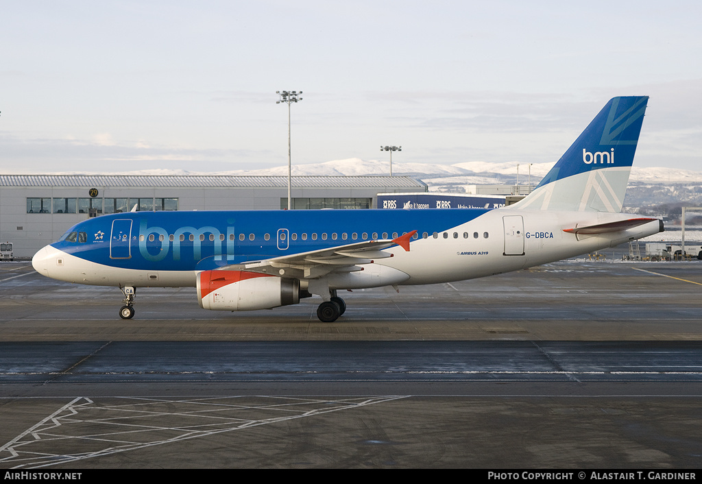 Aircraft Photo of G-DBCA | Airbus A319-131 | BMI - British Midland International | AirHistory.net #67654