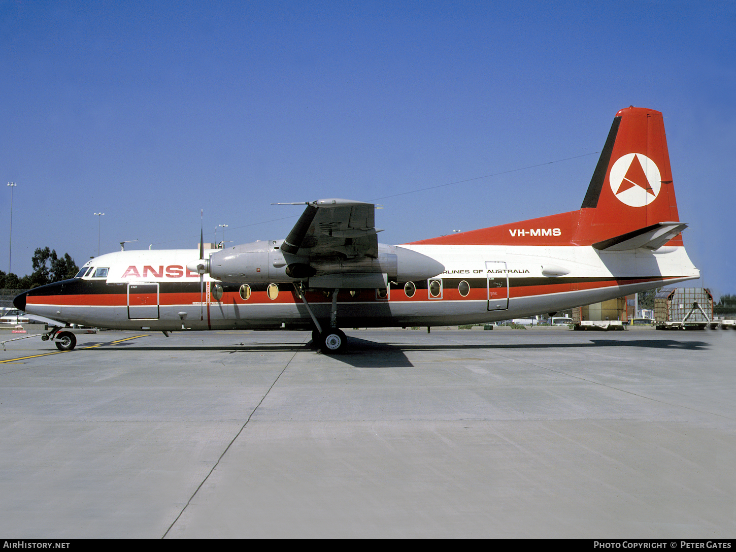 Aircraft Photo of VH-MMS | Fokker F27-200 Friendship | Ansett Airlines of Australia | AirHistory.net #67661