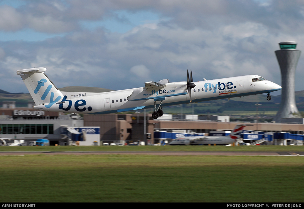 Aircraft Photo of G-JECJ | Bombardier DHC-8-402 Dash 8 | Flybe - British European | AirHistory.net #67669