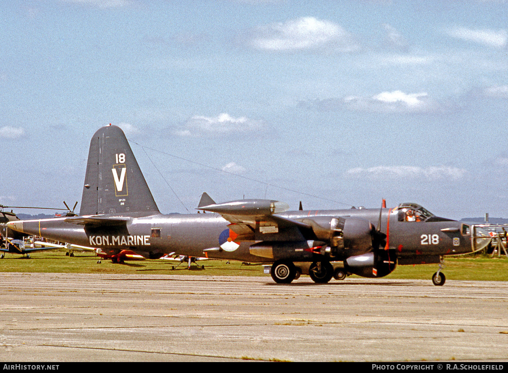 Aircraft Photo of 218 | Lockheed SP-2H Neptune | Netherlands - Navy | AirHistory.net #67674