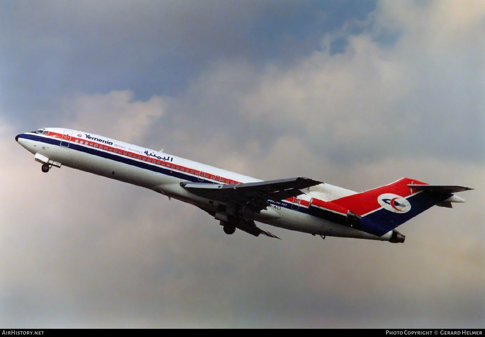 Aircraft Photo of 4W-ACI | Boeing 727-2N8/Adv | Yemenia - Yemen Airways | AirHistory.net #67680