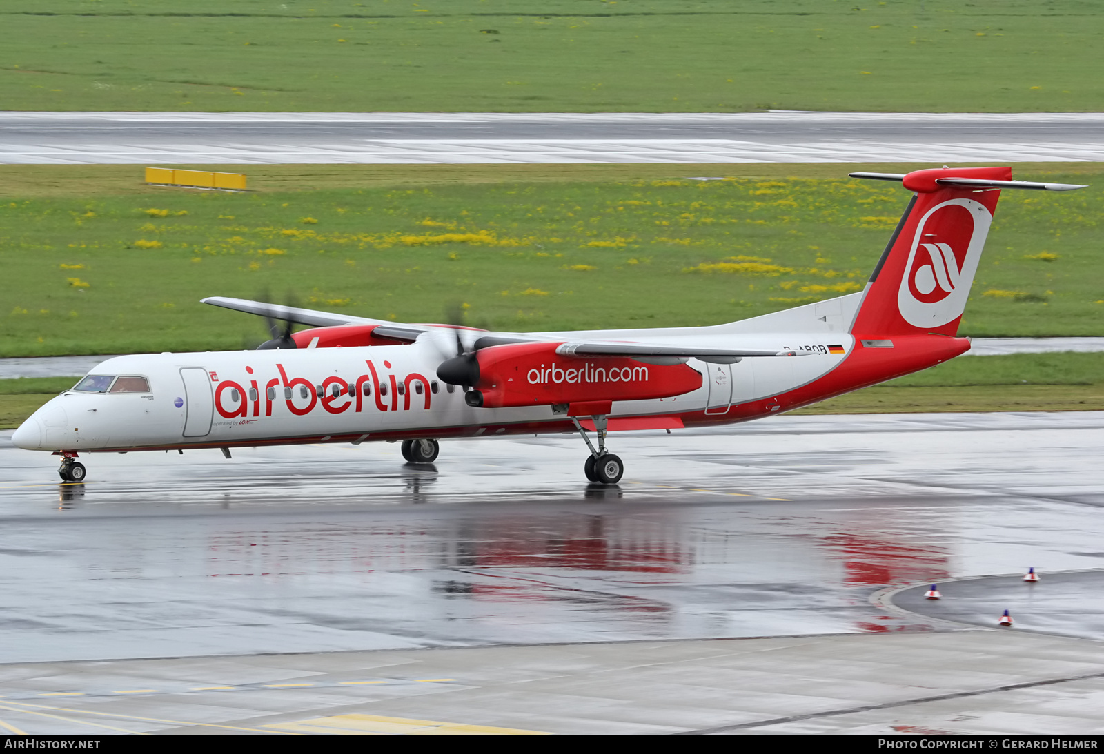Aircraft Photo of D-ABQB | Bombardier DHC-8-402 Dash 8 | Air Berlin | AirHistory.net #67695