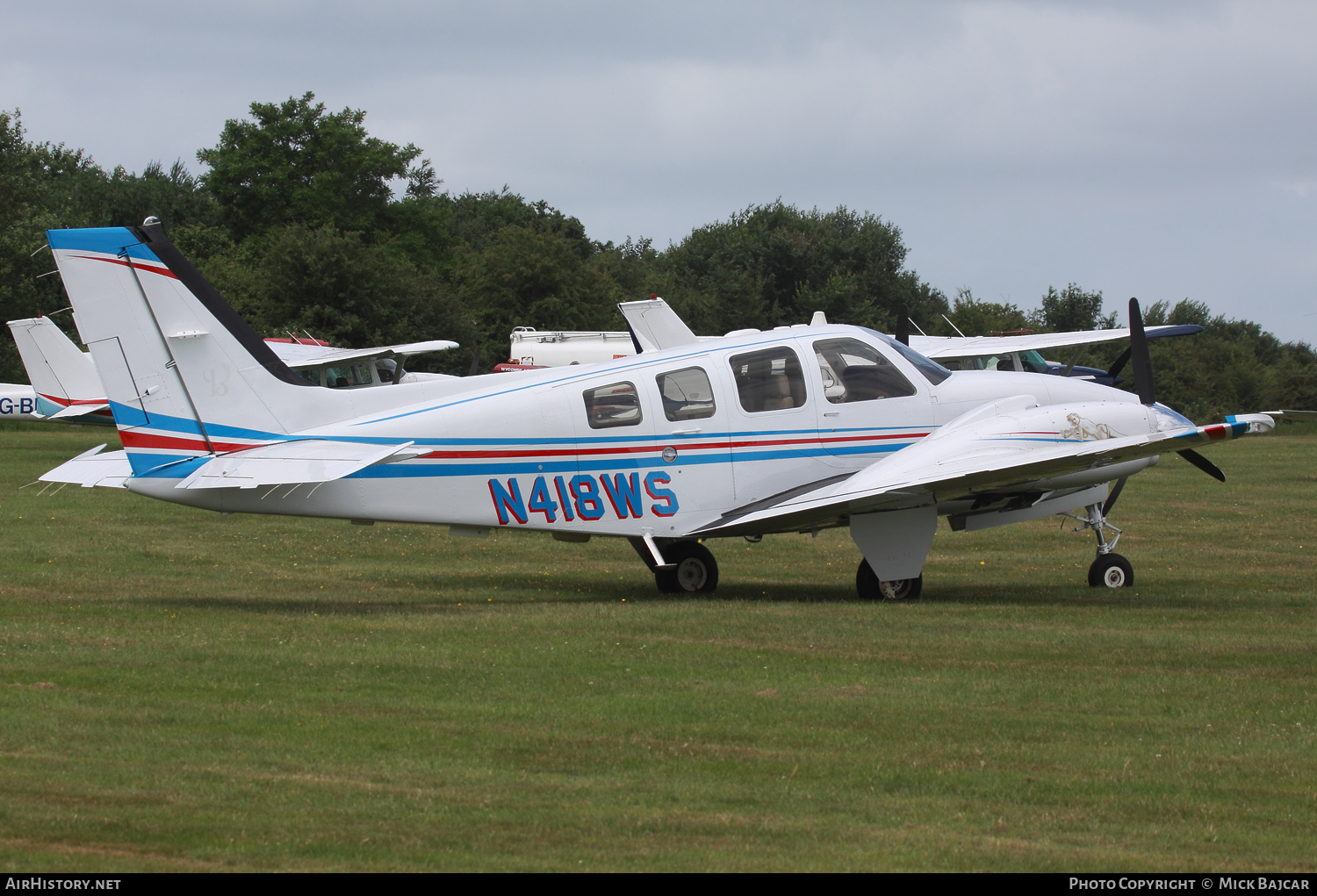 Aircraft Photo of N418WS | Hawker Beechcraft G58 Baron | AirHistory.net #67696