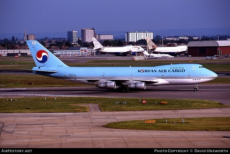 Aircraft Photo of HL7454 | Boeing 747-2B5B(SF) | Korean Air Cargo | AirHistory.net #67701