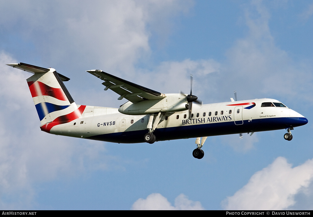 Aircraft Photo of G-NVSB | Bombardier DHC-8-311Q Dash 8 | British Airways | AirHistory.net #67702