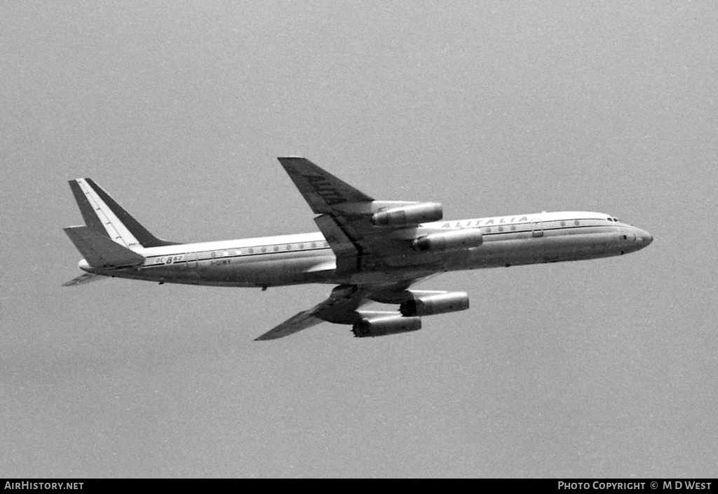 Aircraft Photo of I-DIWY | McDonnell Douglas DC-8-62H | Alitalia | AirHistory.net #67710