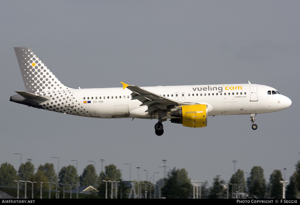 Aircraft Photo of EC-HQI | Airbus A320-214 | Vueling Airlines | AirHistory.net #67720