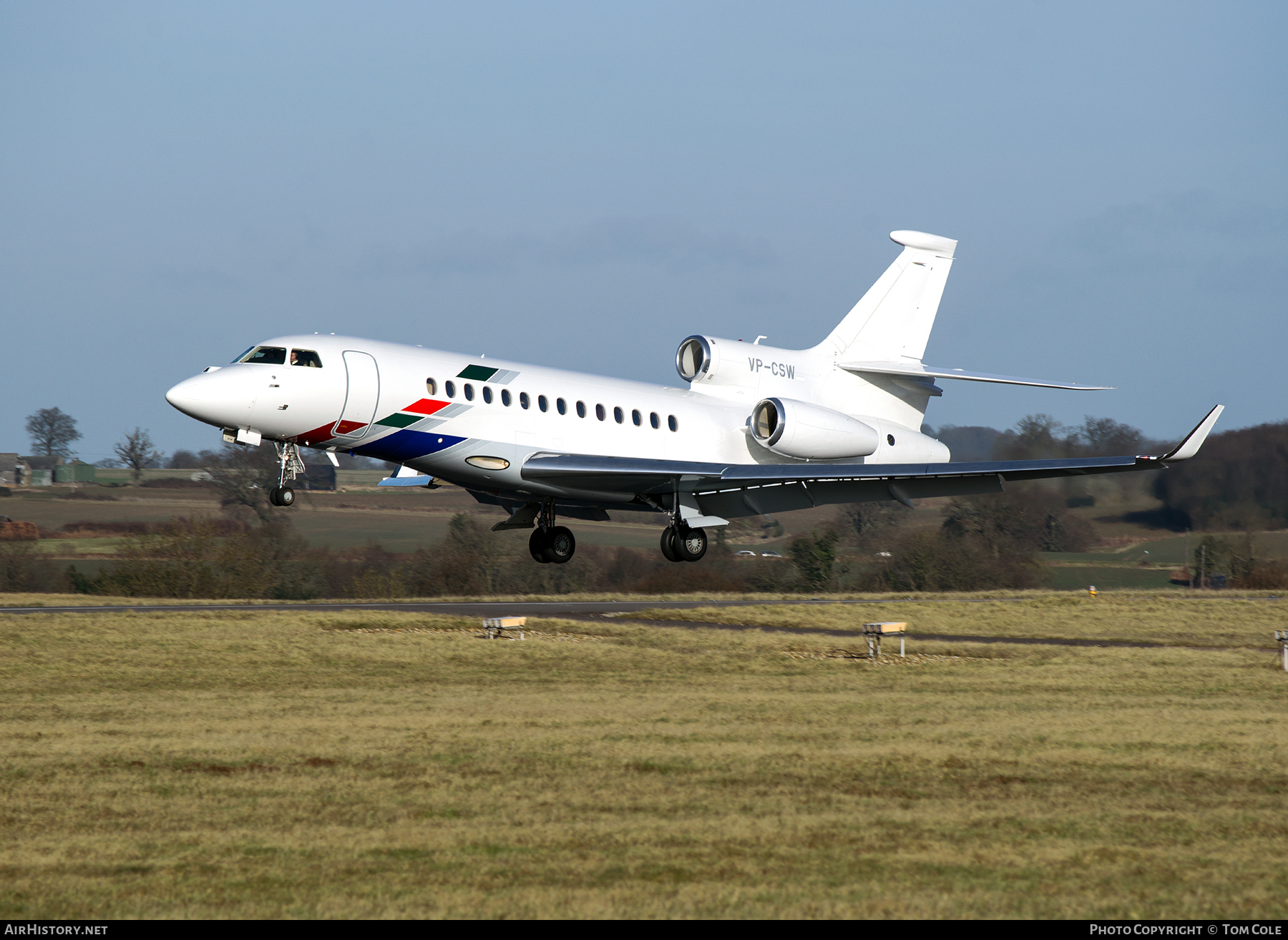 Aircraft Photo of VP-CSW | Dassault Falcon 7X | AirHistory.net #67726