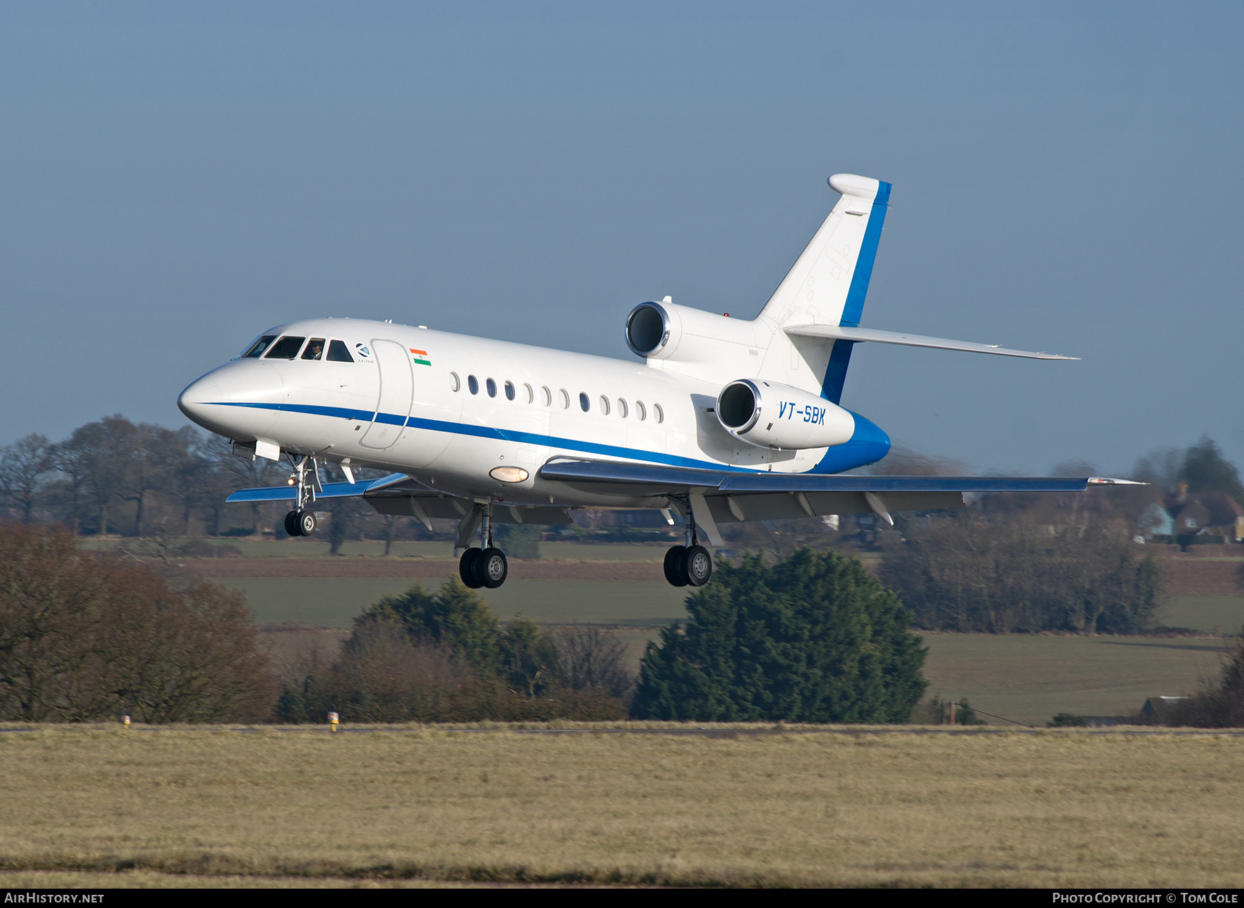 Aircraft Photo of VT-SBK | Dassault Falcon 900EX | AirHistory.net #67745