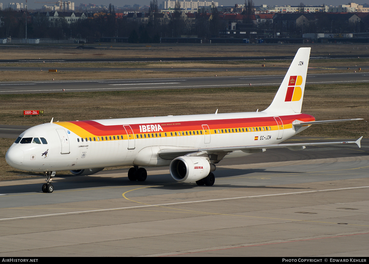 Aircraft Photo of EC-JZM | Airbus A321-212 | Iberia | AirHistory.net #67749