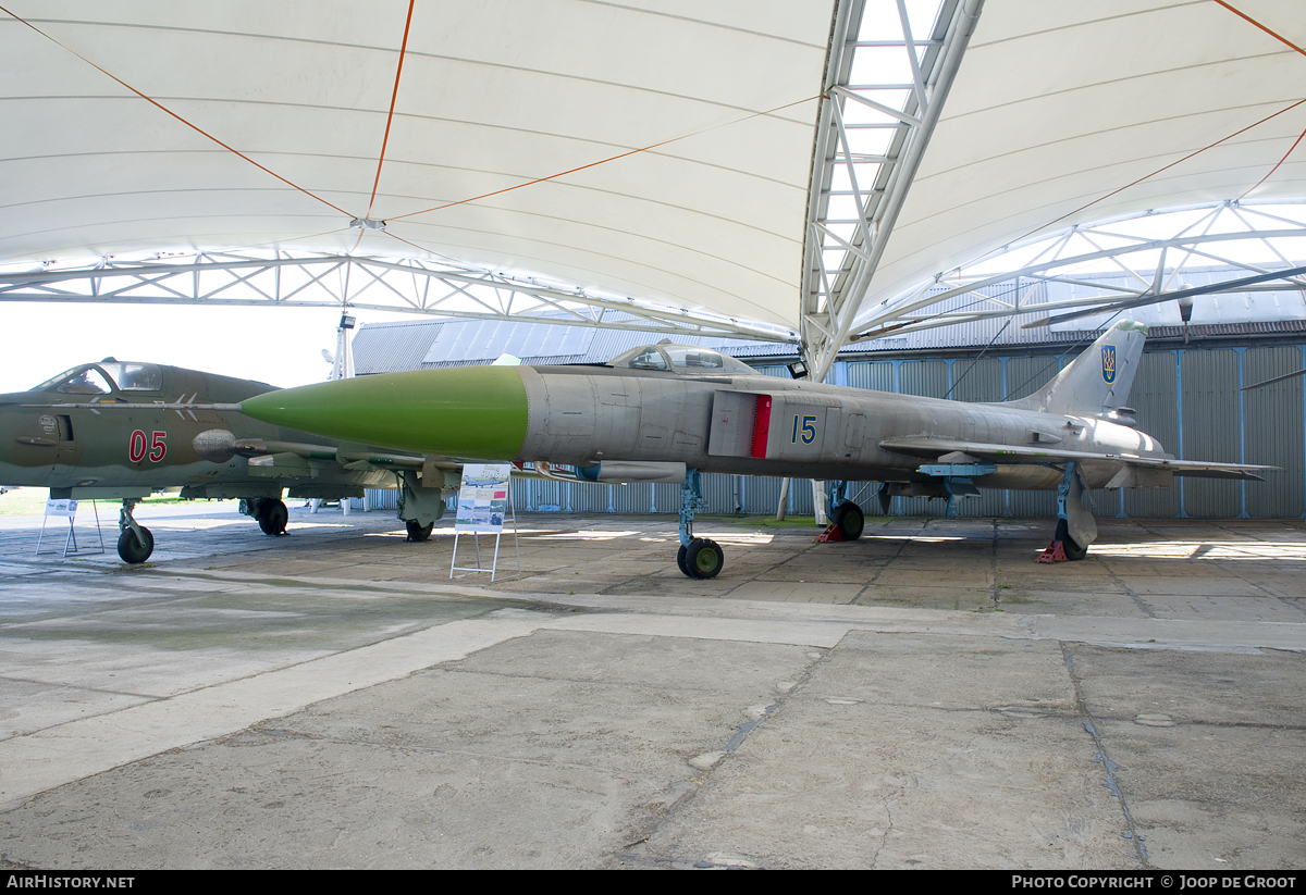 Aircraft Photo of 15 blue | Sukhoi Su-15TM | Ukraine - Air Force | AirHistory.net #67760