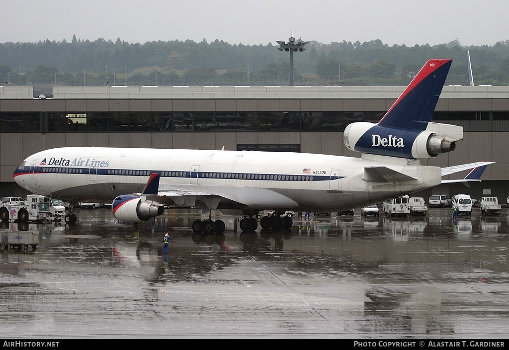 Aircraft Photo of N802DE | McDonnell Douglas MD-11 | Delta Air Lines | AirHistory.net #67765