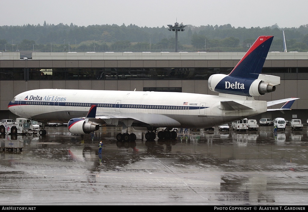 Aircraft Photo of N802DE | McDonnell Douglas MD-11 | Delta Air Lines | AirHistory.net #67765