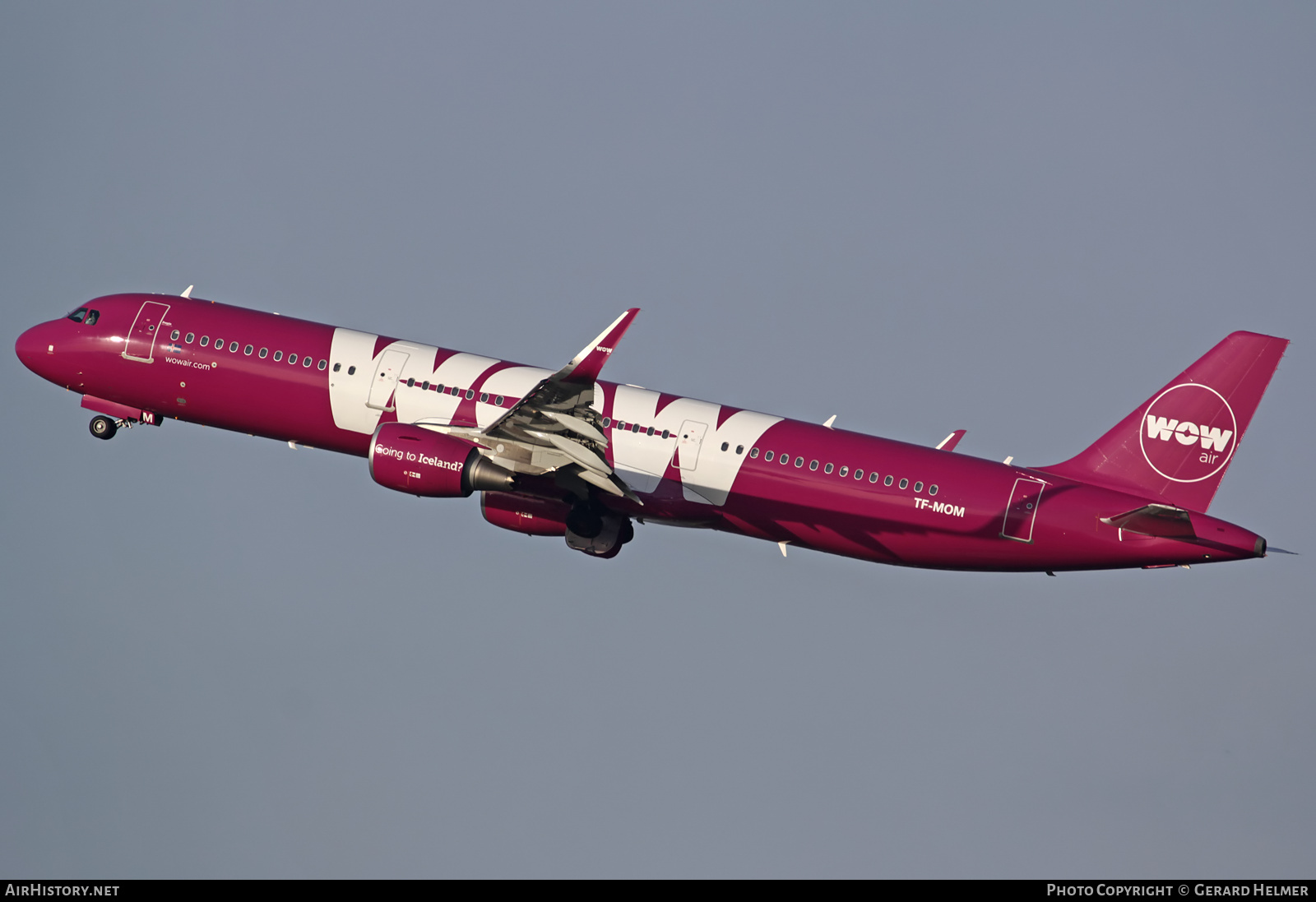 Aircraft Photo of TF-MOM | Airbus A321-211 | WOW Air | AirHistory.net #67769