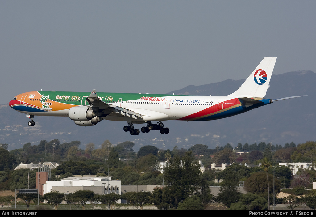 Aircraft Photo of B-6055 | Airbus A340-642 | China Eastern Airlines | AirHistory.net #67797