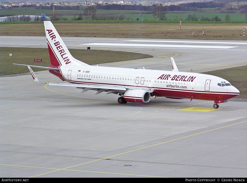 Aircraft Photo of D-ABBF | Boeing 737-86J | Air Berlin | AirHistory.net #67801