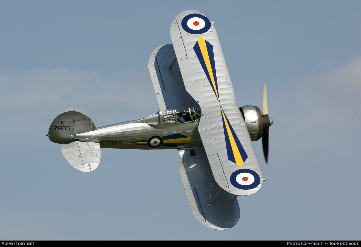 Aircraft Photo of G-AMRK / K7985 | Gloster Gladiator Mk1 | UK - Air Force | AirHistory.net #67809