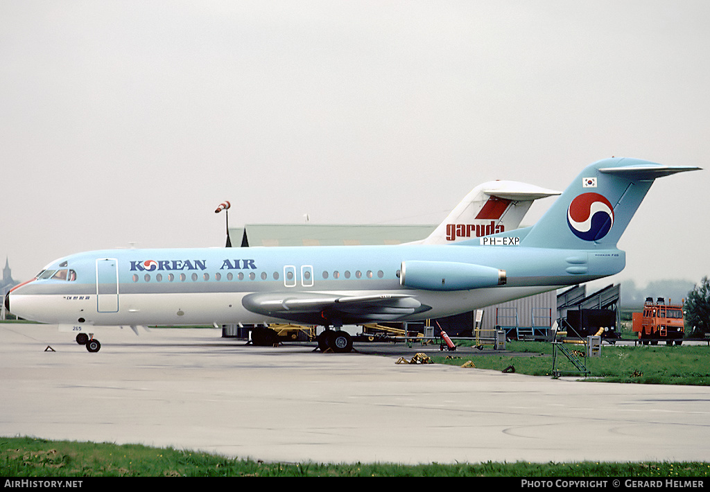 Aircraft Photo of PH-EXP | Fokker F28-4000 Fellowship | Korean Air | AirHistory.net #67813