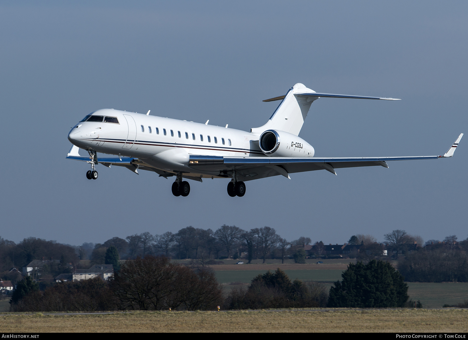 Aircraft Photo of G-CGSJ | Bombardier Global Express (BD-700-1A10) | AirHistory.net #67815