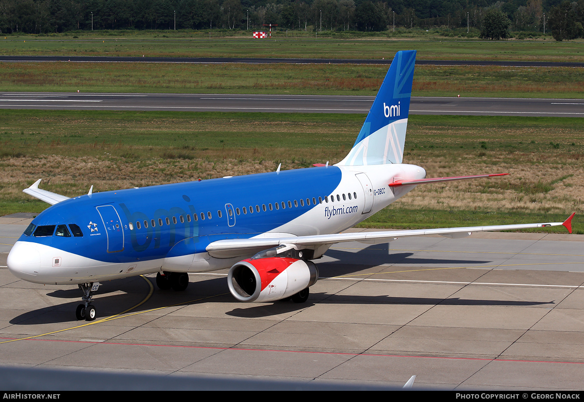 Aircraft Photo of G-DBCC | Airbus A319-131 | BMI - British Midland International | AirHistory.net #67830