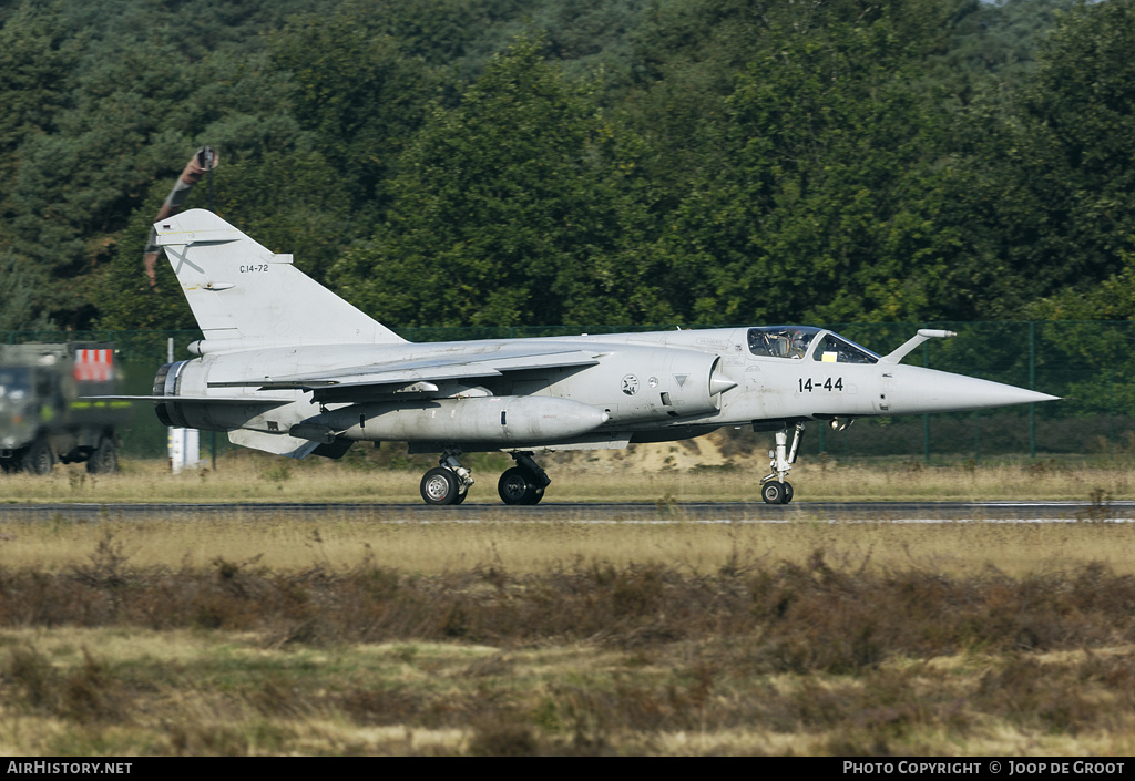 Aircraft Photo of C14-72 | Dassault Mirage F1M | Spain - Air Force | AirHistory.net #67833