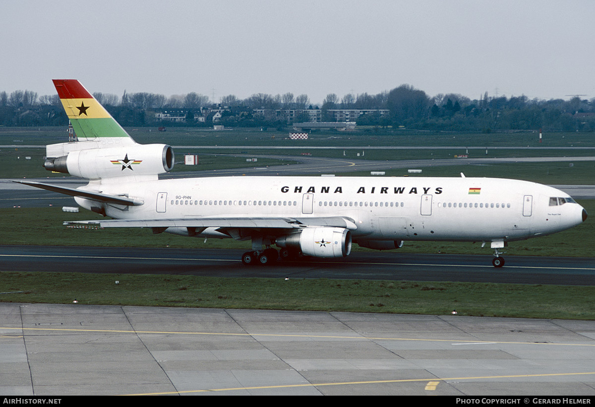 Aircraft Photo of 9G-PHN | McDonnell Douglas DC-10-30 | Ghana Airways | AirHistory.net #67836