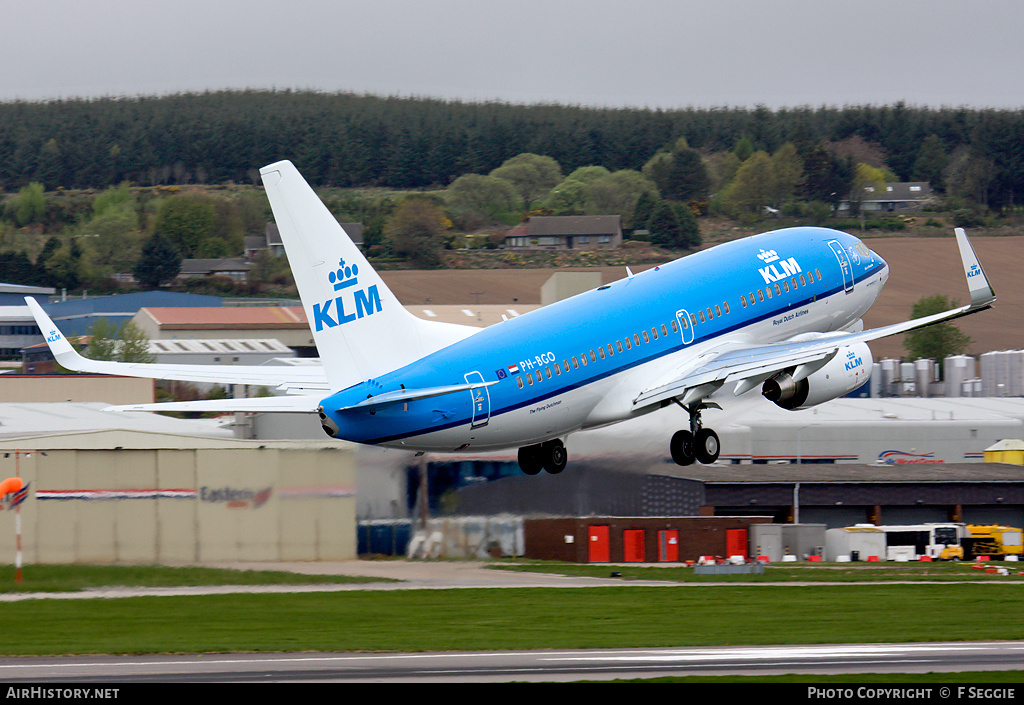 Aircraft Photo of PH-BGO | Boeing 737-7K2 | KLM - Royal Dutch Airlines | AirHistory.net #67837