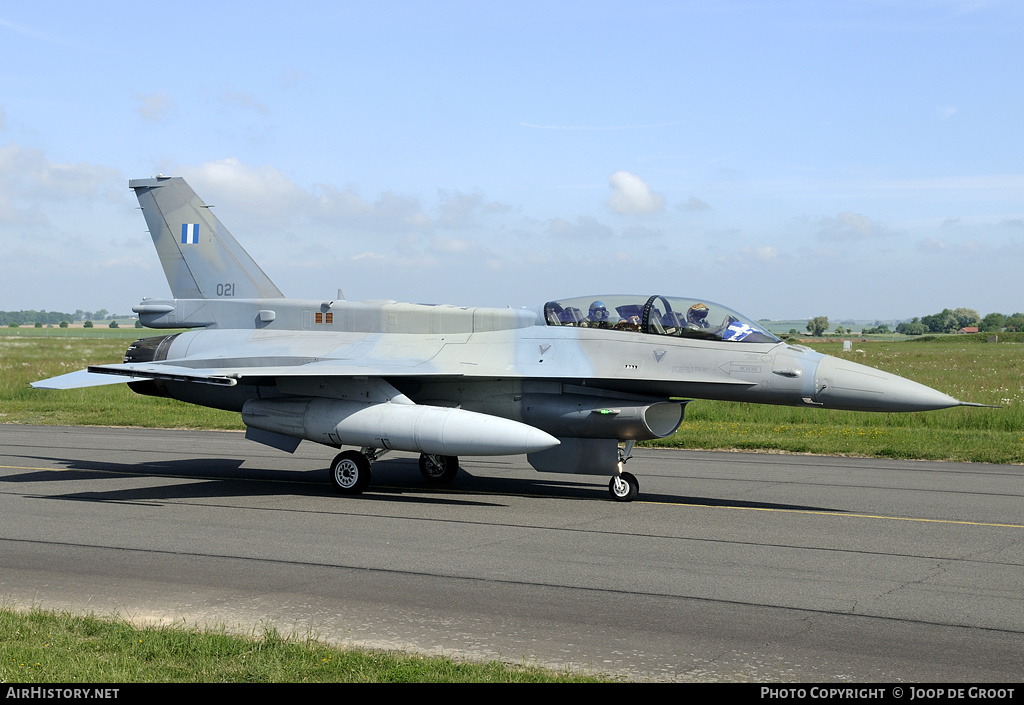 Aircraft Photo of 021 | Lockheed Martin F-16DJ Fighting Falcon | Greece - Air Force | AirHistory.net #67851