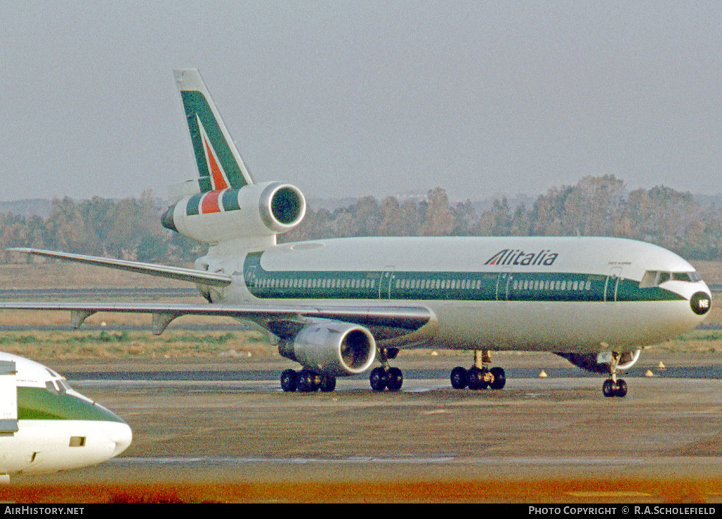 Aircraft Photo of I-DYNE | McDonnell Douglas DC-10-30 | Alitalia | AirHistory.net #67855