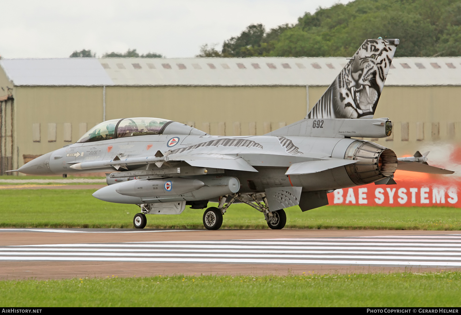 Aircraft Photo of 692 | General Dynamics F-16BM Fighting Falcon | Norway - Air Force | AirHistory.net #67868