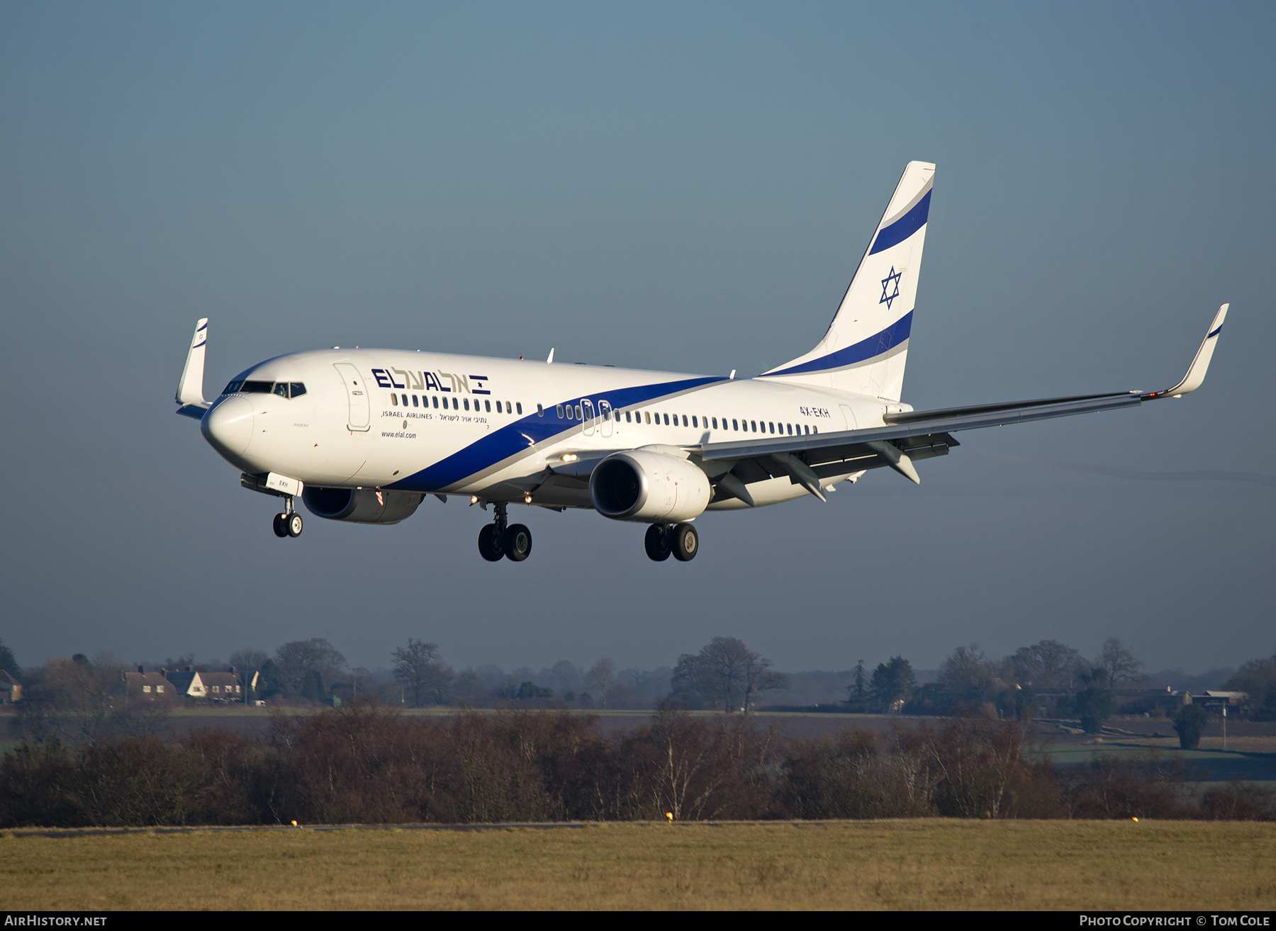 Aircraft Photo of 4X-EKH | Boeing 737-85P | El Al Israel Airlines | AirHistory.net #67871