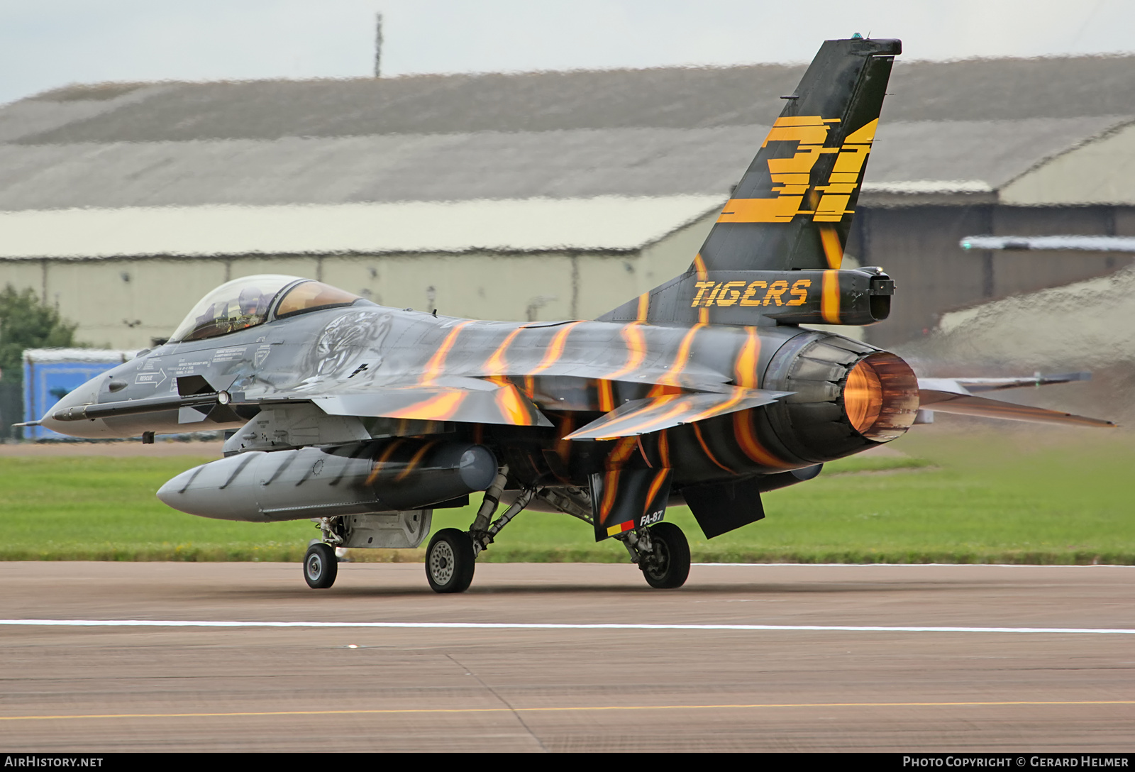 Aircraft Photo of FA-87 | General Dynamics F-16AM Fighting Falcon | Belgium - Air Force | AirHistory.net #67872