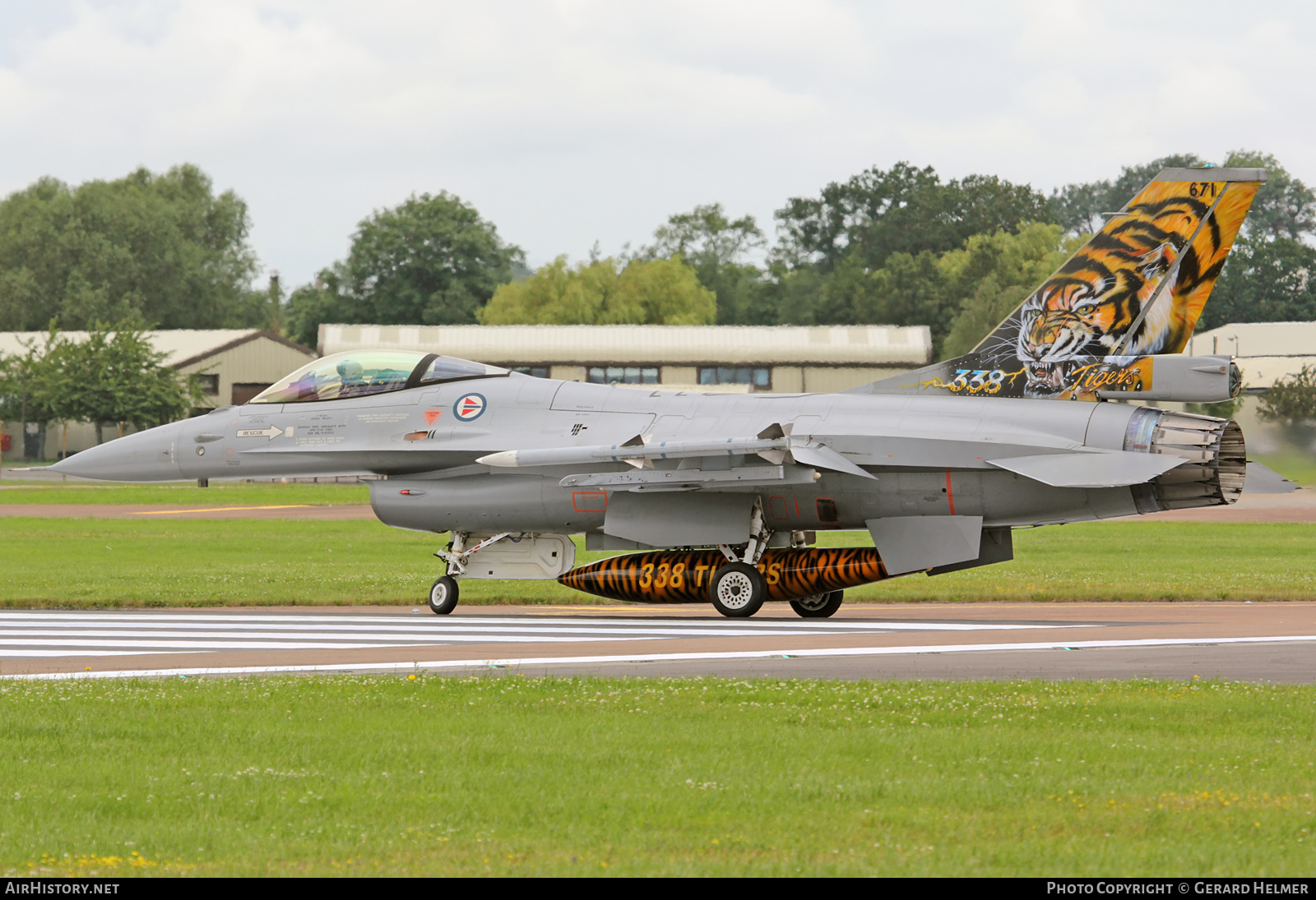 Aircraft Photo of 671 | General Dynamics F-16AM Fighting Falcon | Norway - Air Force | AirHistory.net #67888