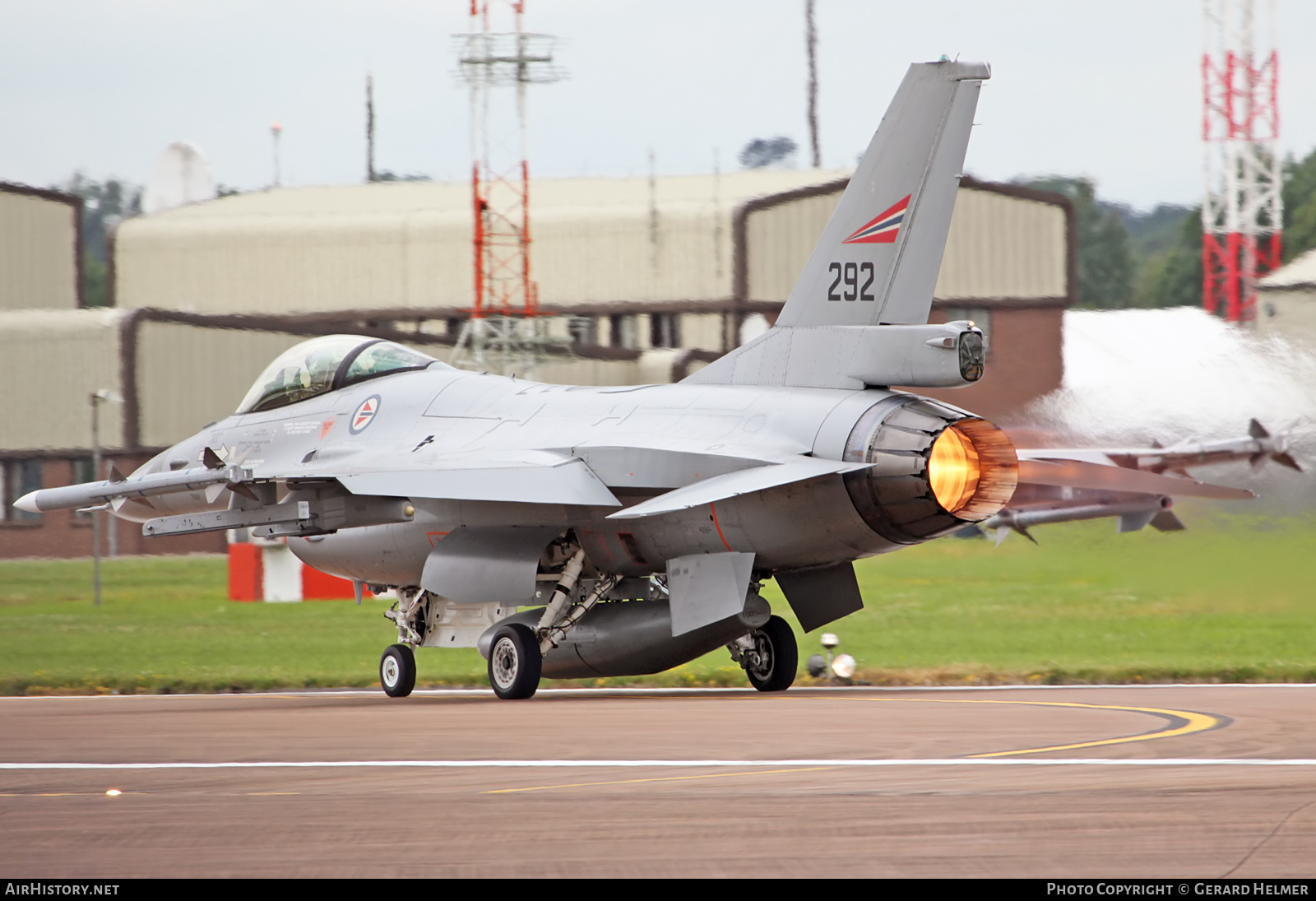 Aircraft Photo of 292 | General Dynamics F-16AM Fighting Falcon | Norway - Air Force | AirHistory.net #67900