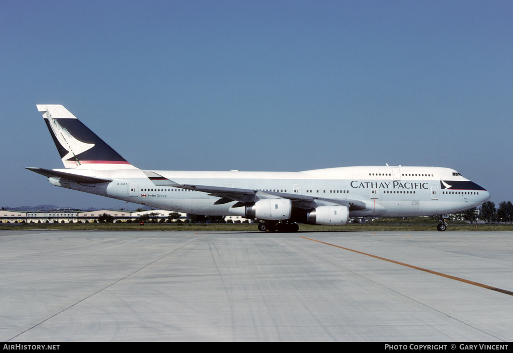 Aircraft Photo of B-HOT | Boeing 747-467 | Cathay Pacific Airways | AirHistory.net #67914