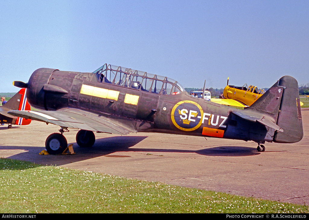 Aircraft Photo of SE-FUZ | North American AT-16 Harvard IIB | AirHistory.net #67929