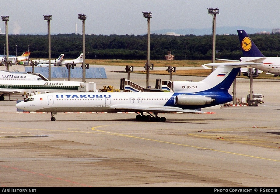 Aircraft Photo of RA-85753 | Tupolev Tu-154M | Pulkovo Airlines | AirHistory.net #67951