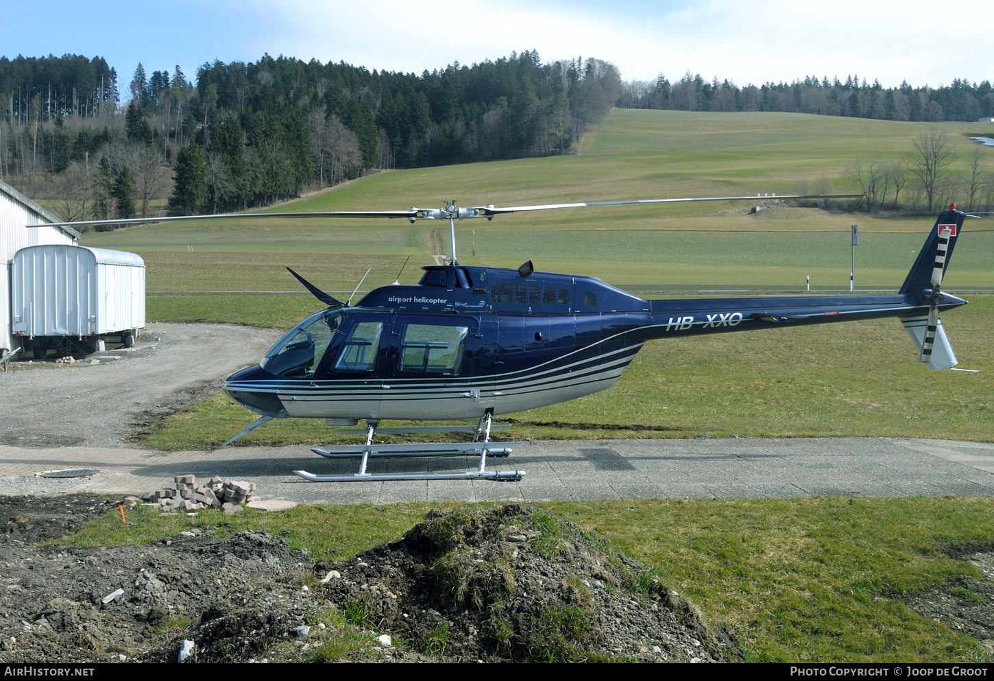 Aircraft Photo of HB-XXO | Bell 206B-3 JetRanger III | Airport Helicopter | AirHistory.net #67952