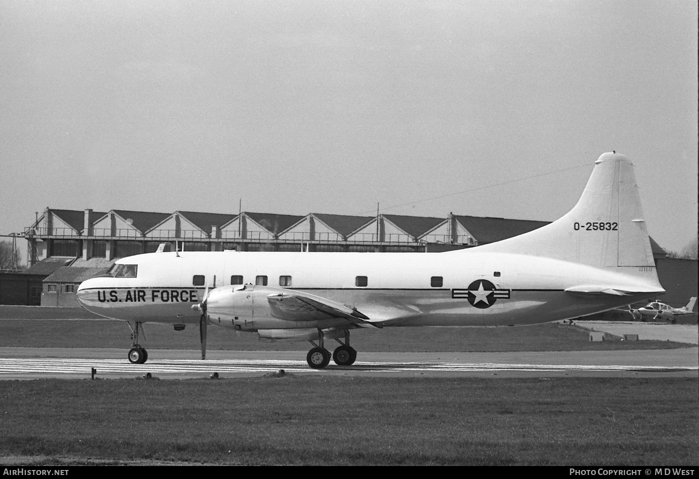 Aircraft Photo of 52-5832 / 0-25832 | Convair VT-29D | USA - Air Force | AirHistory.net #67956