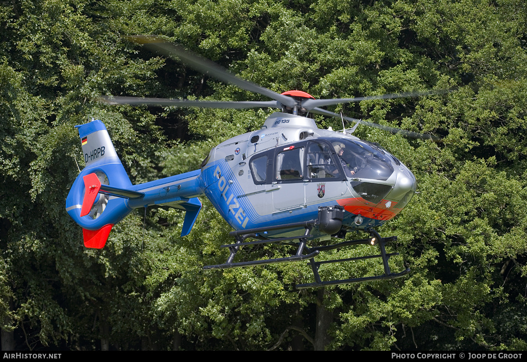 Aircraft Photo of D-HRPB | Eurocopter EC-135P-2 | Polizei Rheinland-Pfalz | AirHistory.net #67958