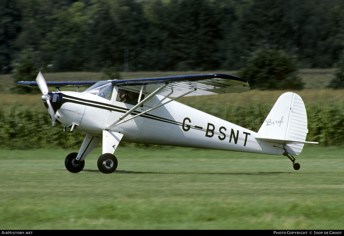 Aircraft Photo of G-BSNT | Luscombe 8A Silvaire | AirHistory.net #67969