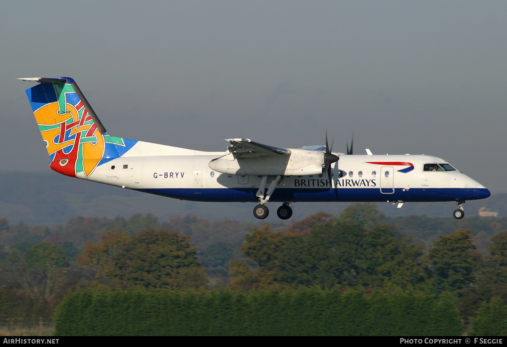 Aircraft Photo of G-BRYV | Bombardier DHC-8-311Q Dash 8 | British Airways | AirHistory.net #67974