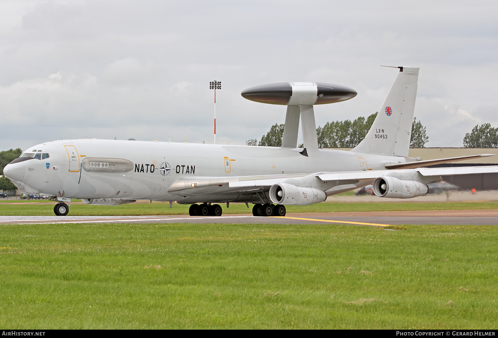 Aircraft Photo of LX-N90453 | Boeing E-3A Sentry | Luxembourg - NATO | AirHistory.net #67978