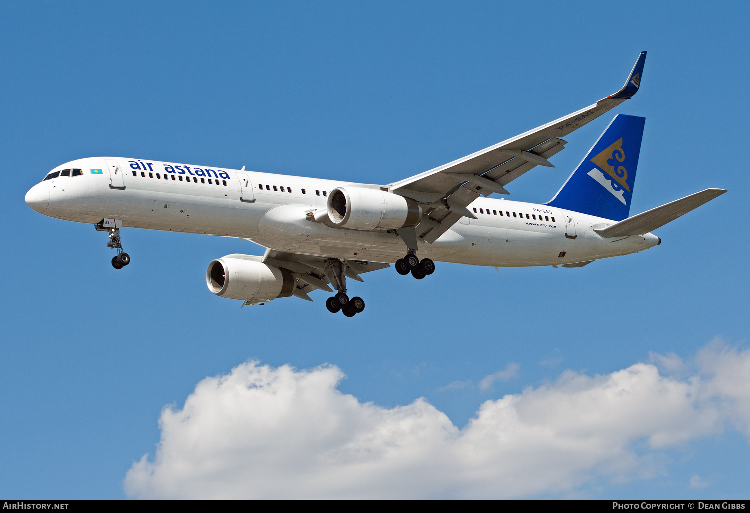 Aircraft Photo of P4-EAS | Boeing 757-2G5 | Air Astana | AirHistory.net #68005
